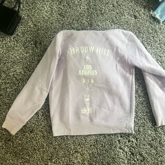 Lilac shadow hill sweatshirt - Picture 2 of 3